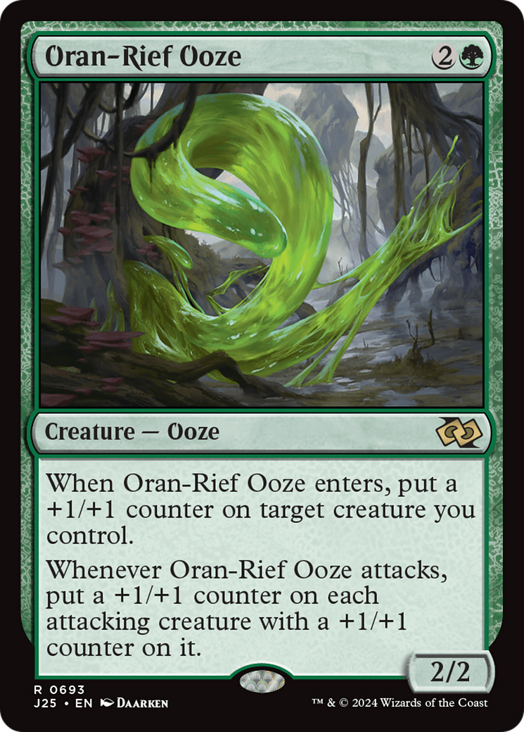 Oran-Rief Ooze [Foundations Jumpstart] | Card Merchant Takapuna