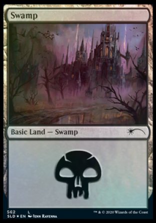 Swamp (Vampires) (562) [Secret Lair Drop Promos] | Card Merchant Takapuna