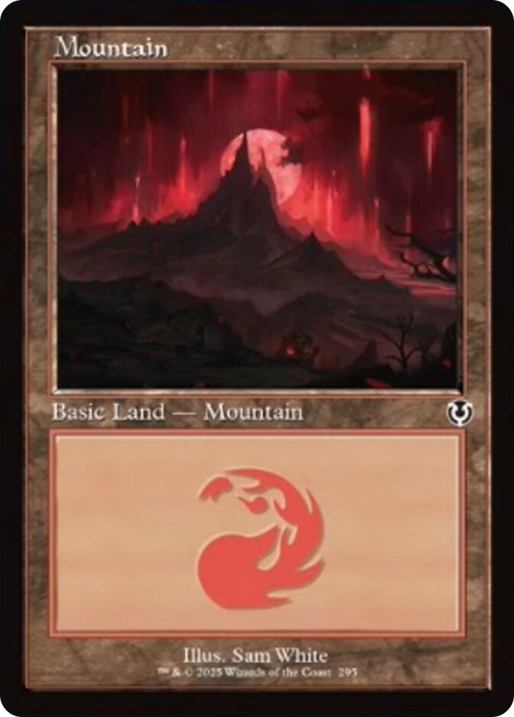 Mountain (295) (Retro Frame) [Innistrad Remastered] | Card Merchant Takapuna