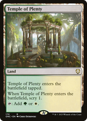 Temple of Plenty [Phyrexia: All Will Be One Commander] | Card Merchant Takapuna