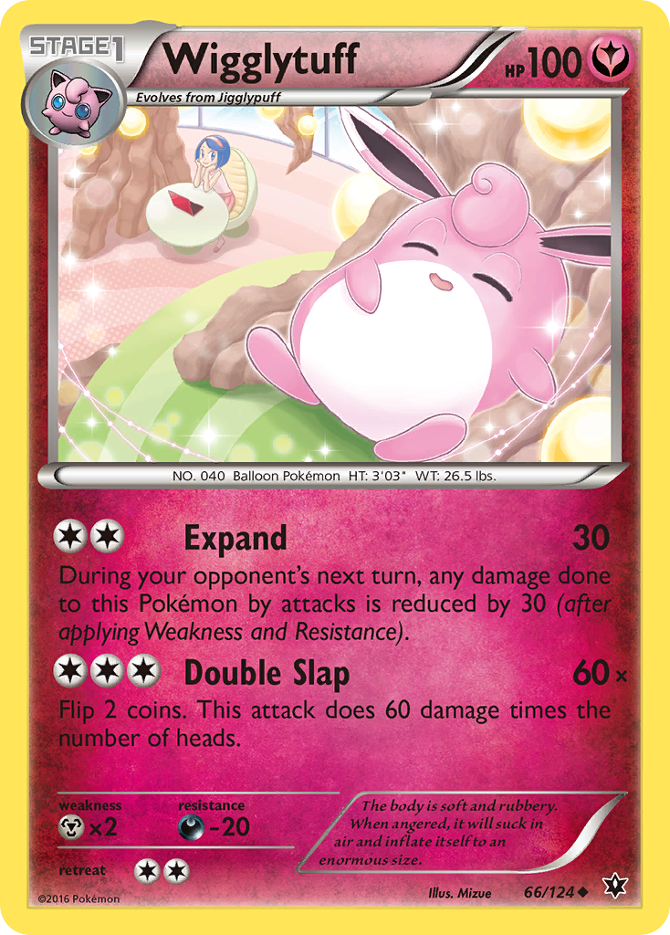 Wigglytuff (66/124) [XY: Fates Collide] | Card Merchant Takapuna