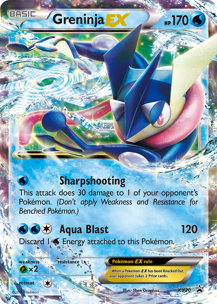 Greninja EX (XY20) [XY: Black Star Promos] | Card Merchant Takapuna