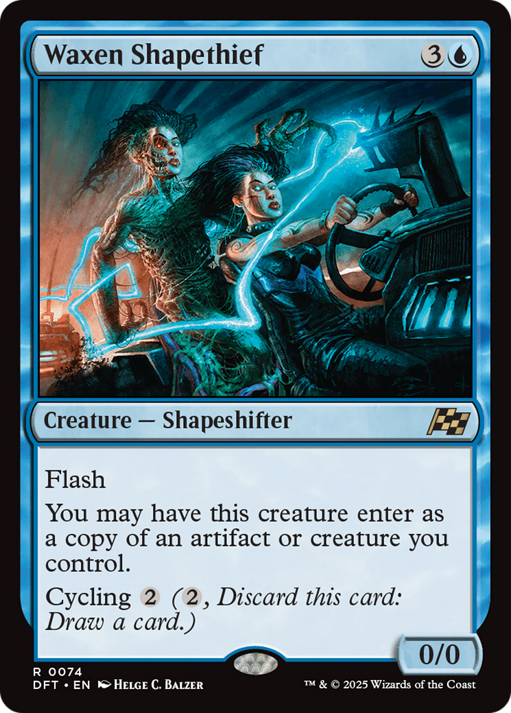 Waxen Shapethief [Aetherdrift] | Card Merchant Takapuna