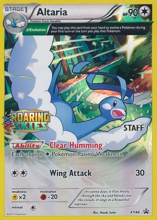 Altaria (XY46) (Staff) [XY: Black Star Promos] | Card Merchant Takapuna