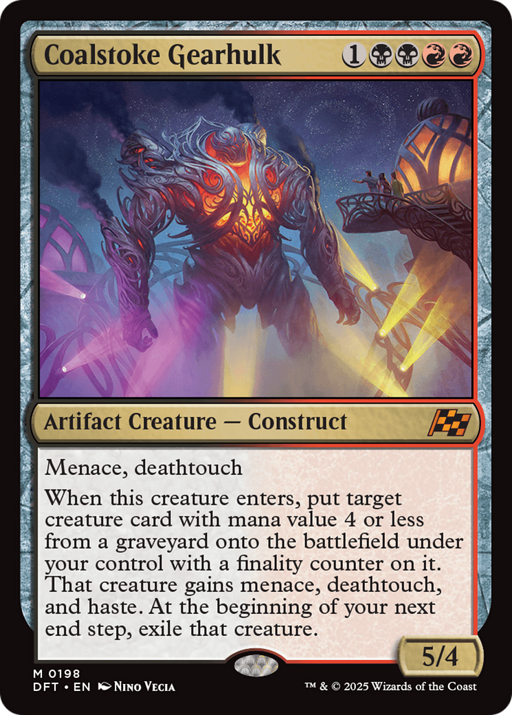 Coalstoke Gearhulk [Aetherdrift] | Card Merchant Takapuna