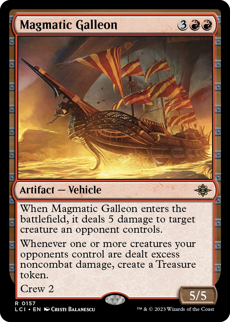 Magmatic Galleon [The Lost Caverns of Ixalan] | Card Merchant Takapuna