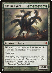 Khalni Hydra [The List] | Card Merchant Takapuna