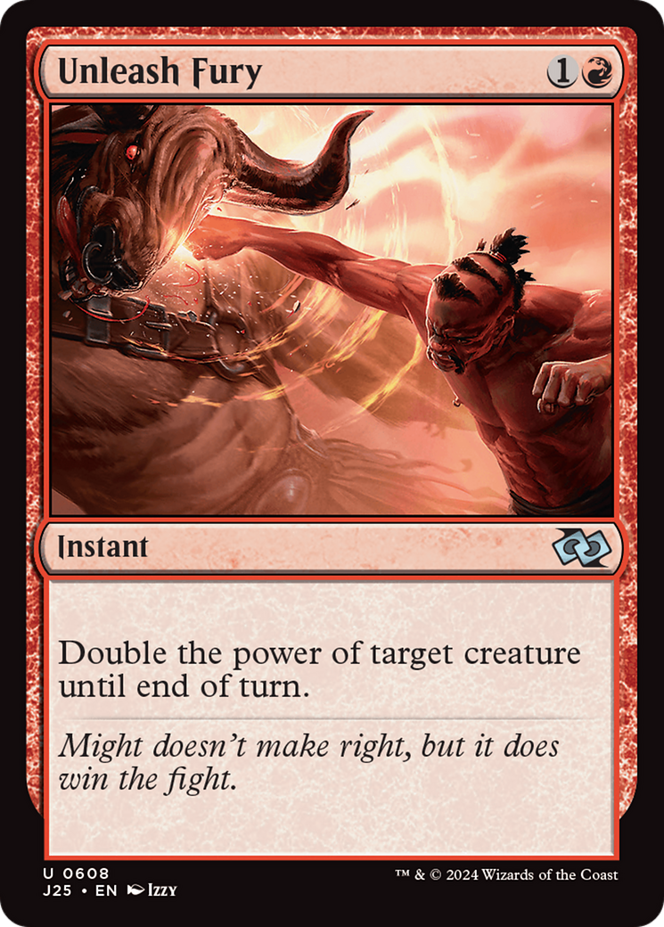 Unleash Fury [Foundations Jumpstart] | Card Merchant Takapuna