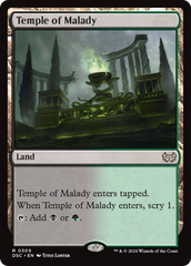 Temple of Malady [Duskmourn: House of Horror Commander] | Card Merchant Takapuna