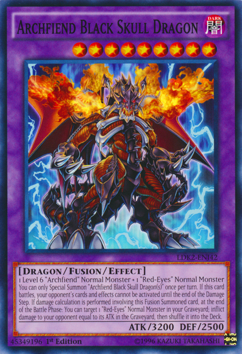 Archfiend Black Skull Dragon [LDK2-ENJ42] Common | Card Merchant Takapuna