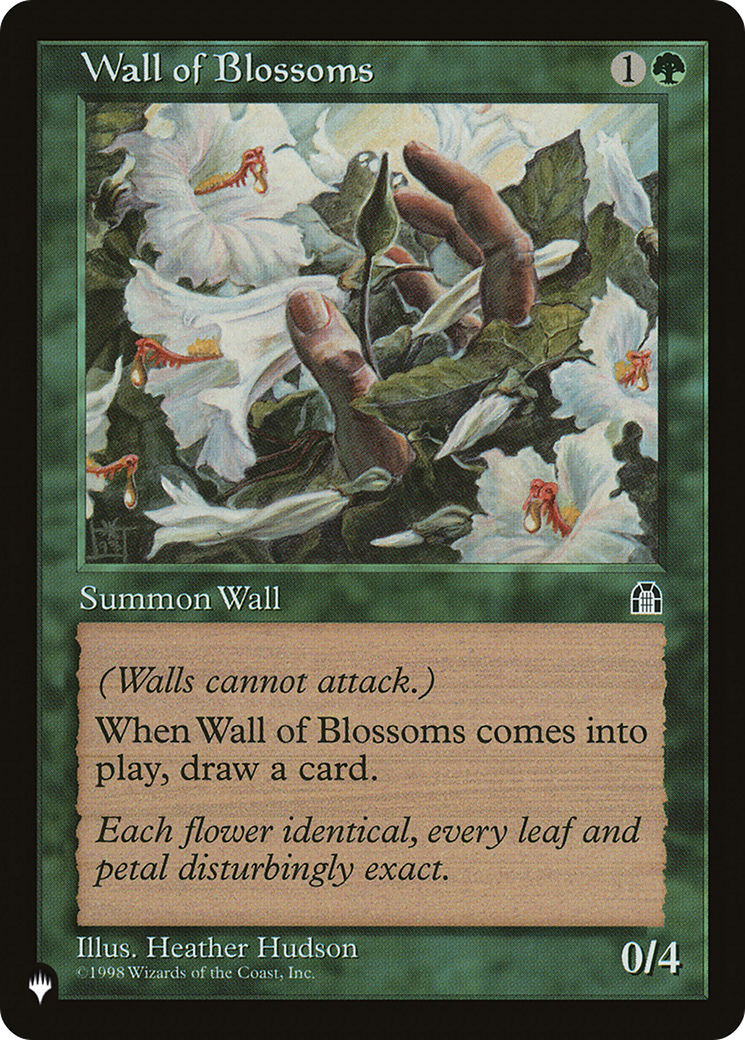 Wall of Blossoms [The List] | Card Merchant Takapuna