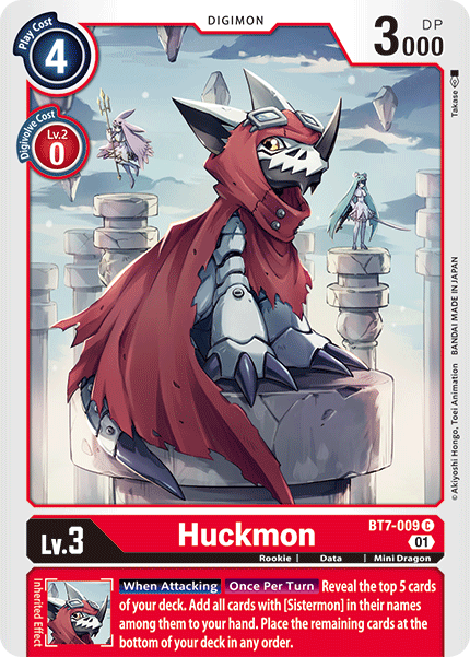 Huckmon [BT7-009] [Next Adventure] | Card Merchant Takapuna