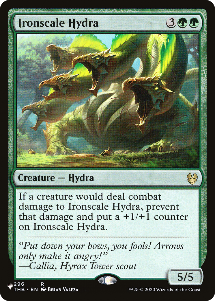 Ironscale Hydra [The List Reprints] | Card Merchant Takapuna