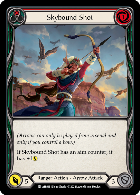 Skybound Shot (Red) [AZL013] (Outsiders Azalea Blitz Deck) | Card Merchant Takapuna