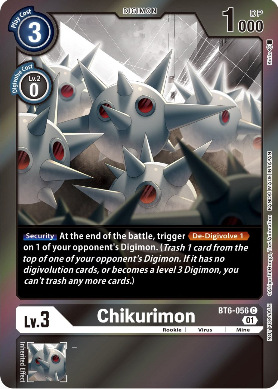 Chikurimon [BT6-056] (Event Pack 4) [Double Diamond Promos] | Card Merchant Takapuna