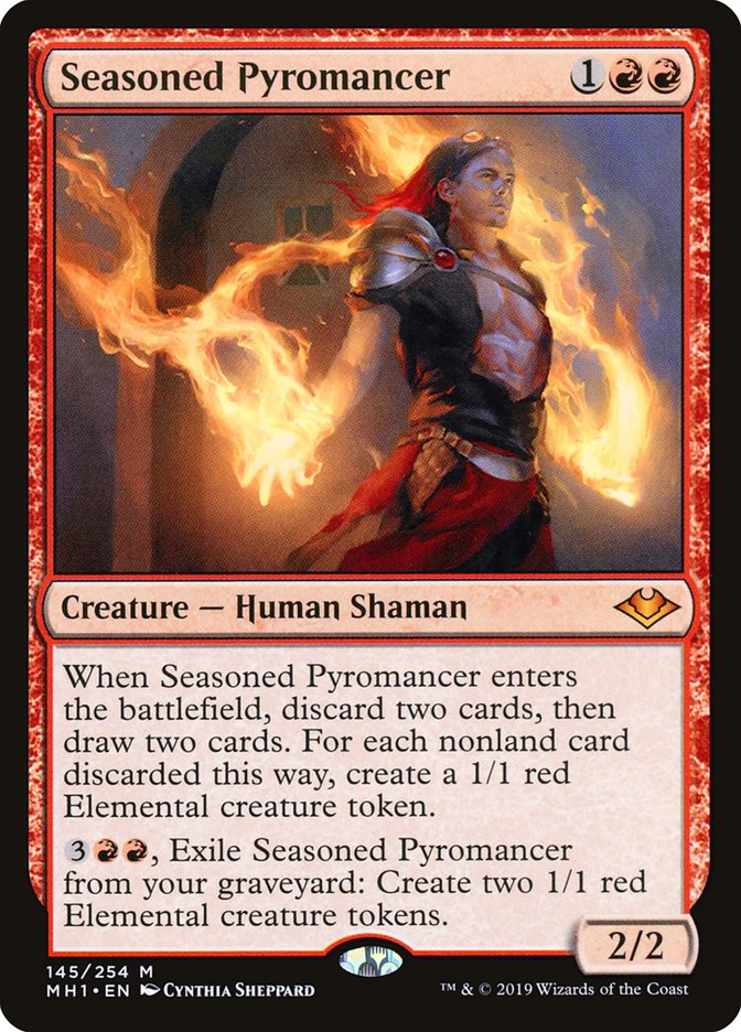 Seasoned Pyromancer [Modern Horizons] | Card Merchant Takapuna