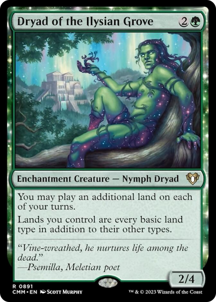 Dryad of the Ilysian Grove [Commander Masters] | Card Merchant Takapuna