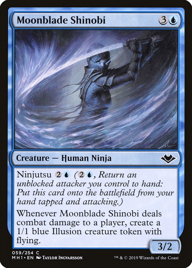 Moonblade Shinobi [Modern Horizons] | Card Merchant Takapuna