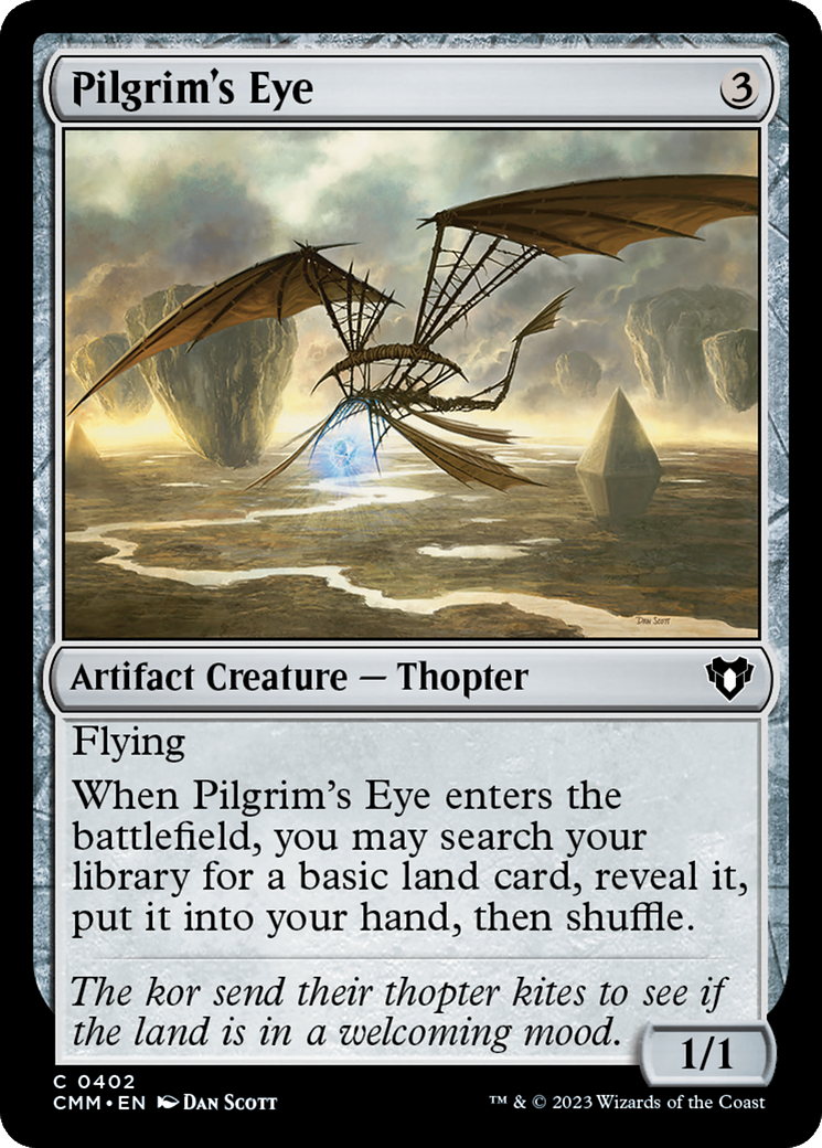 Pilgrim's Eye [Commander Masters] | Card Merchant Takapuna