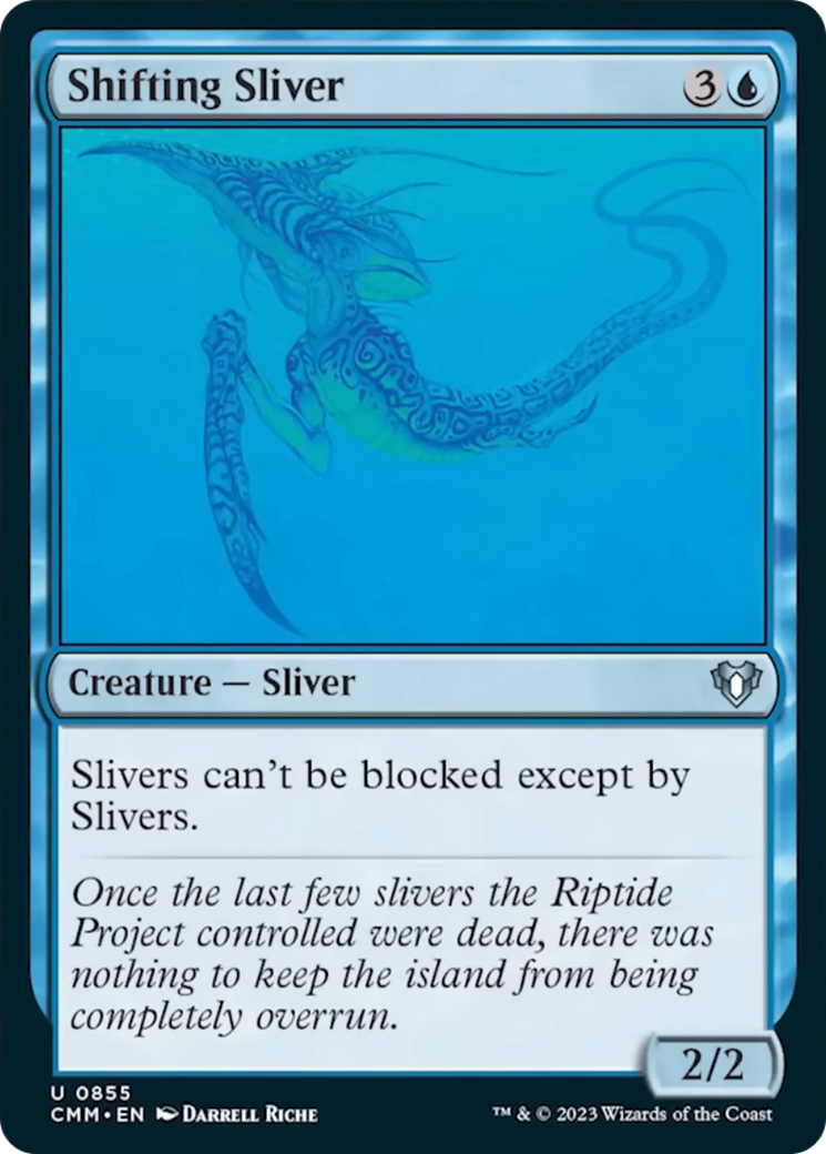 Shifting Sliver [Commander Masters] | Card Merchant Takapuna