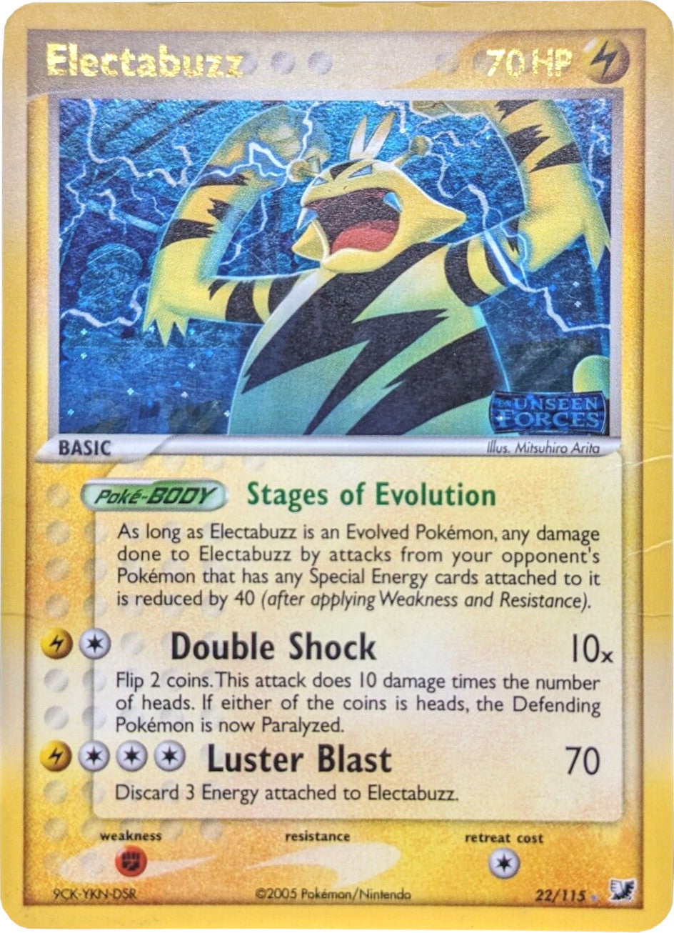 Electabuzz (22/115) (Stamped) [EX: Unseen Forces] | Card Merchant Takapuna