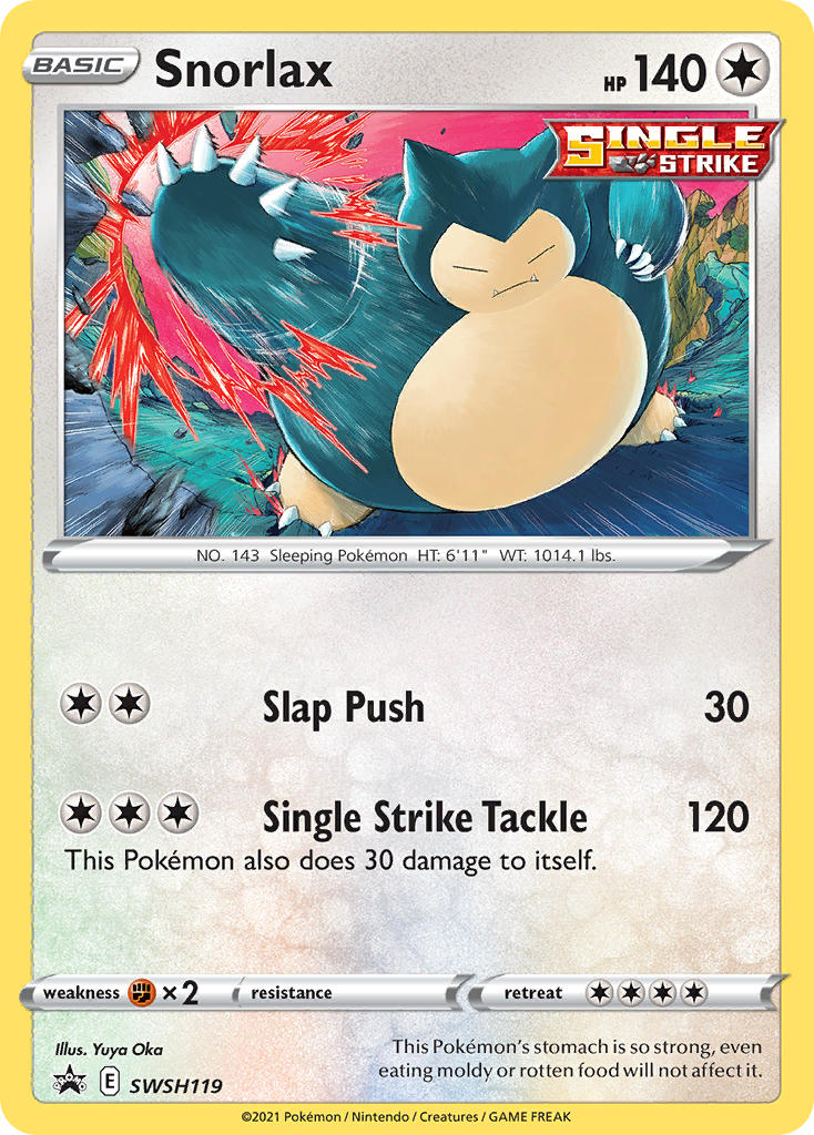 Snorlax (SWSH119) [Sword & Shield: Black Star Promos] | Card Merchant Takapuna