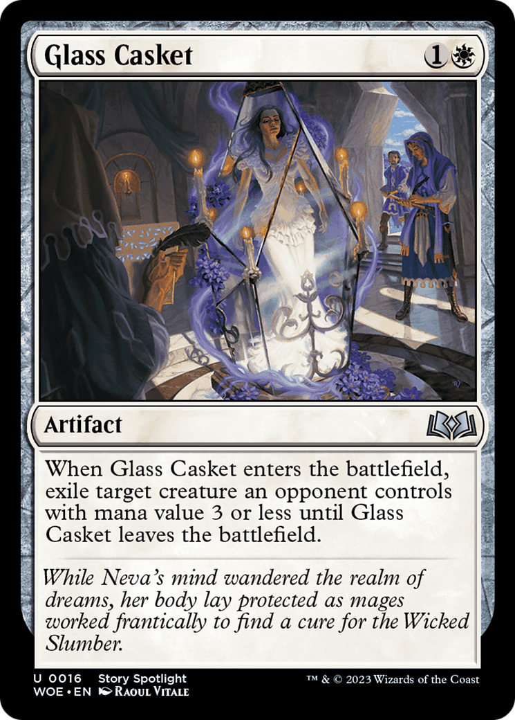 Glass Casket [Wilds of Eldraine] | Card Merchant Takapuna