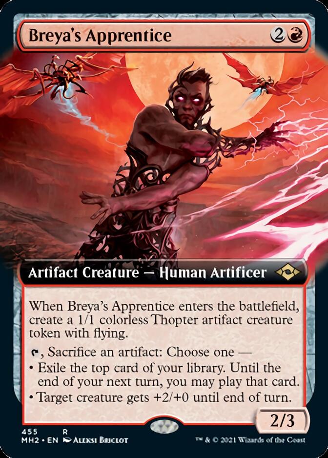 Breya's Apprentice (Extended Art) [Modern Horizons 2] | Card Merchant Takapuna