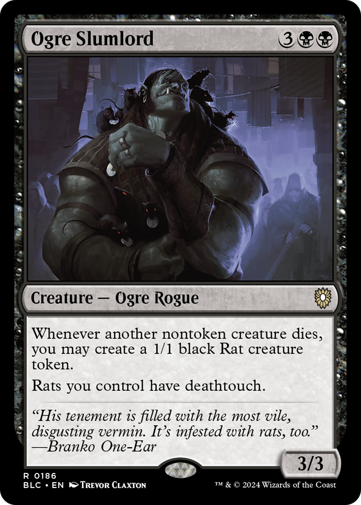 Ogre Slumlord [Bloomburrow Commander] | Card Merchant Takapuna