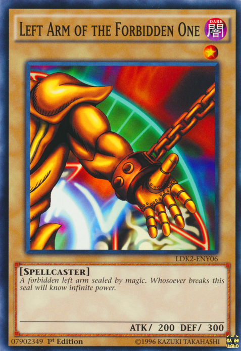 Left Arm of the Forbidden One [LDK2-ENY06] Common | Card Merchant Takapuna