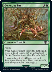 Generous Ent [The Lord of the Rings: Tales of Middle-Earth] | Card Merchant Takapuna