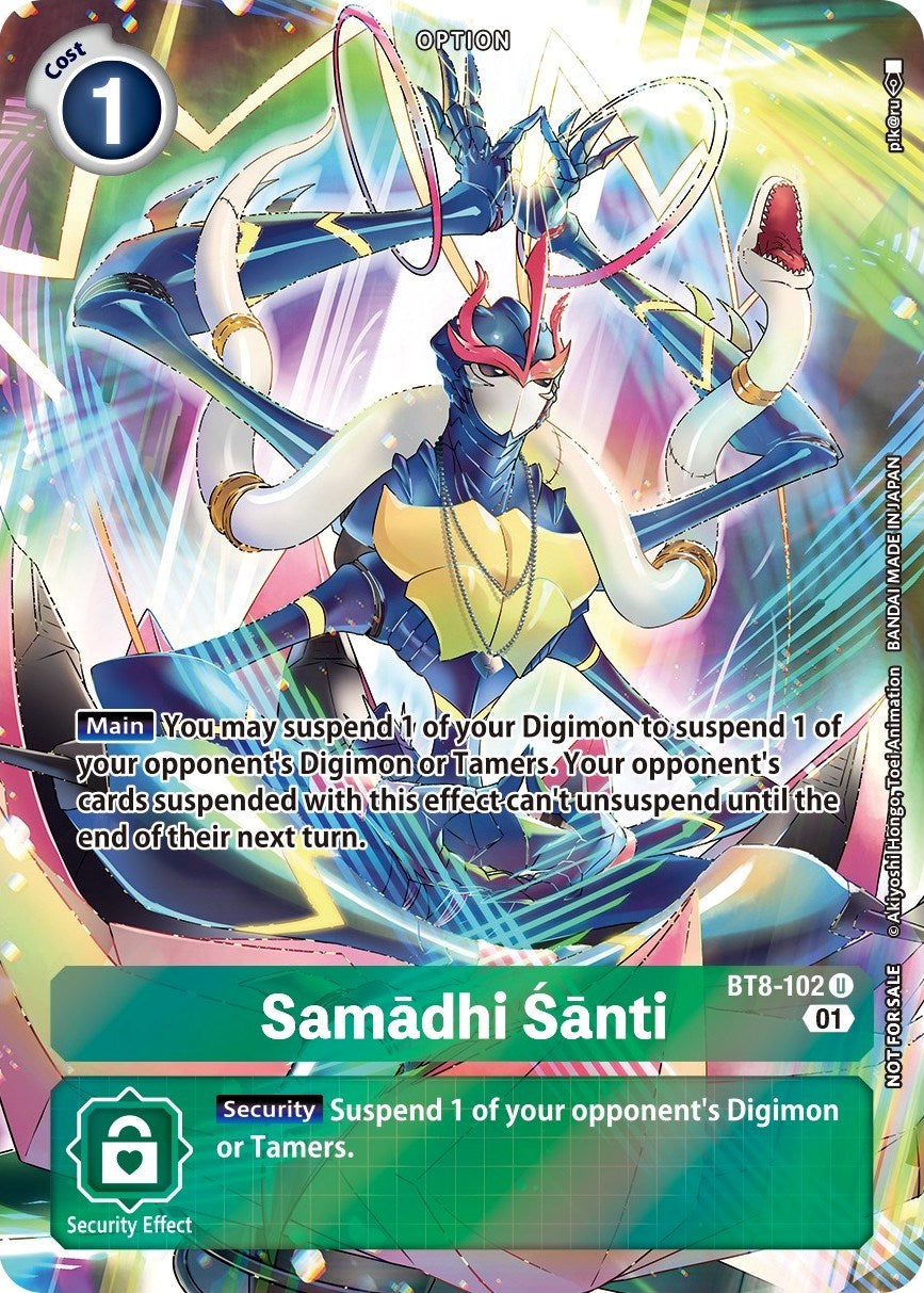 Samadhi Santi [BT8-102] (Summer 2022 Dash Pack) [New Awakening Promos] | Card Merchant Takapuna