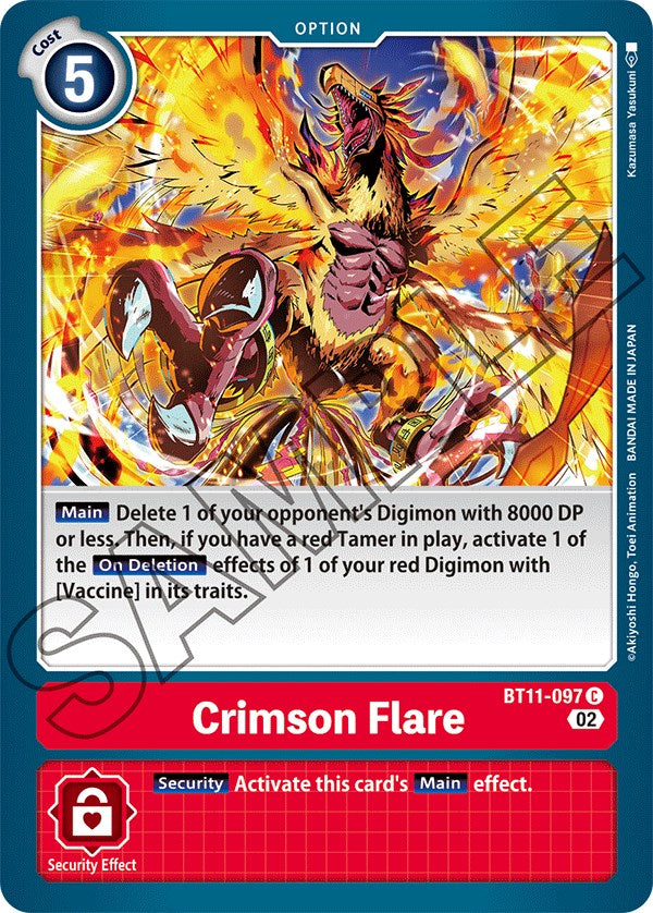 Crimson Flare [BT11-097] [Dimensional Phase] | Card Merchant Takapuna