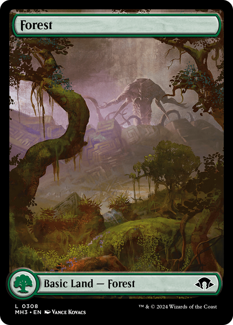 Forest (0308) [Modern Horizons 3] | Card Merchant Takapuna