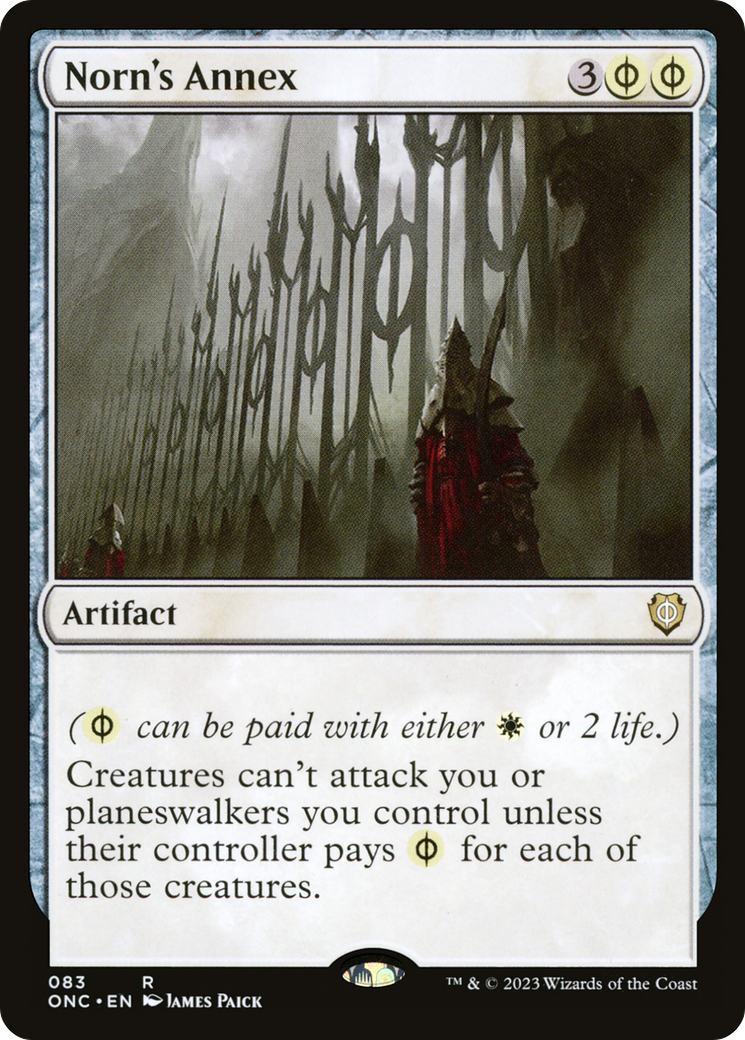 Norn's Annex [Phyrexia: All Will Be One Commander] | Card Merchant Takapuna