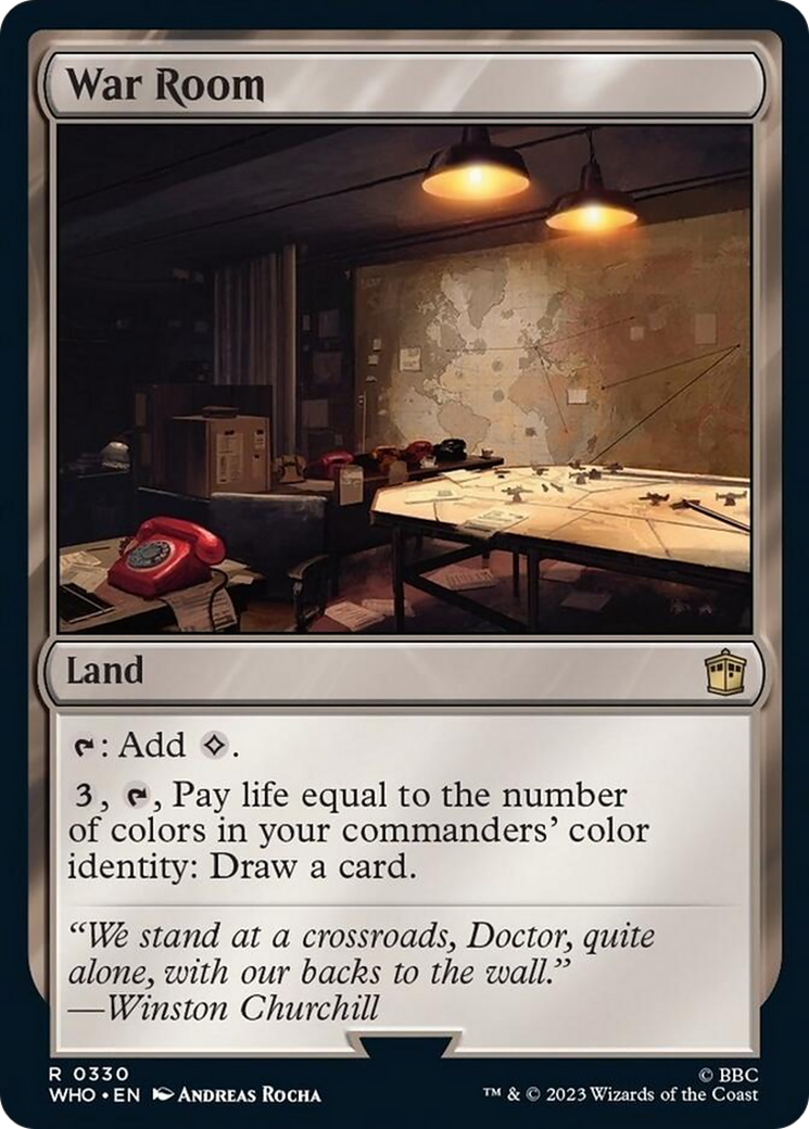 War Room [Doctor Who] | Card Merchant Takapuna