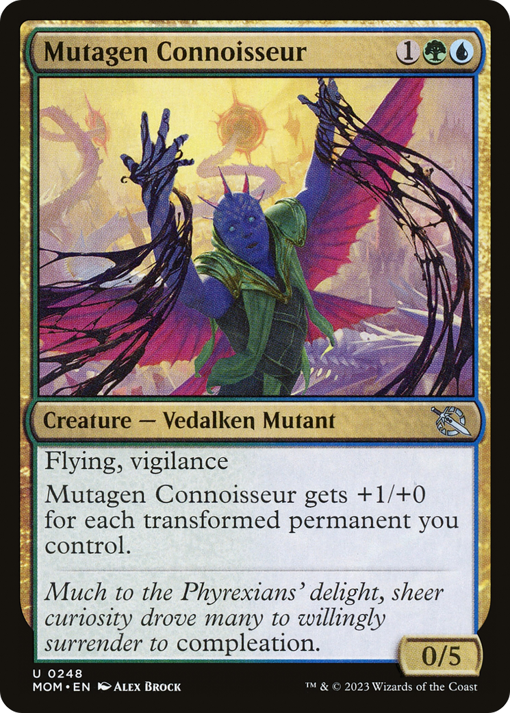 Mutagen Connoisseur [March of the Machine] | Card Merchant Takapuna