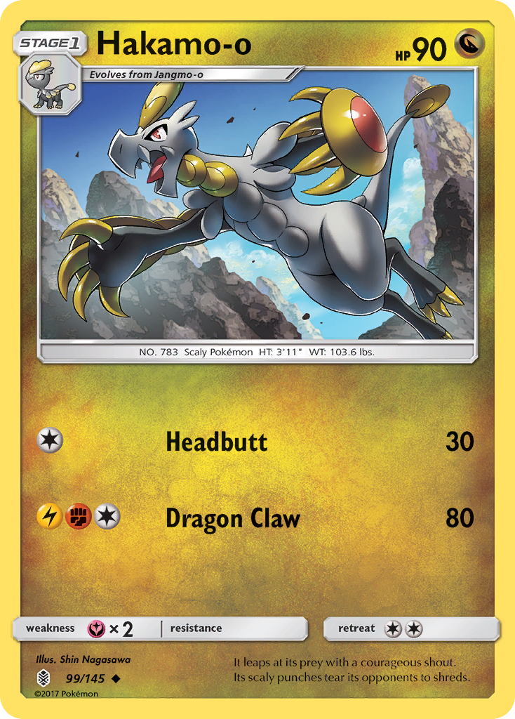 Hakamo-o (99/145) [Sun & Moon: Guardians Rising] | Card Merchant Takapuna