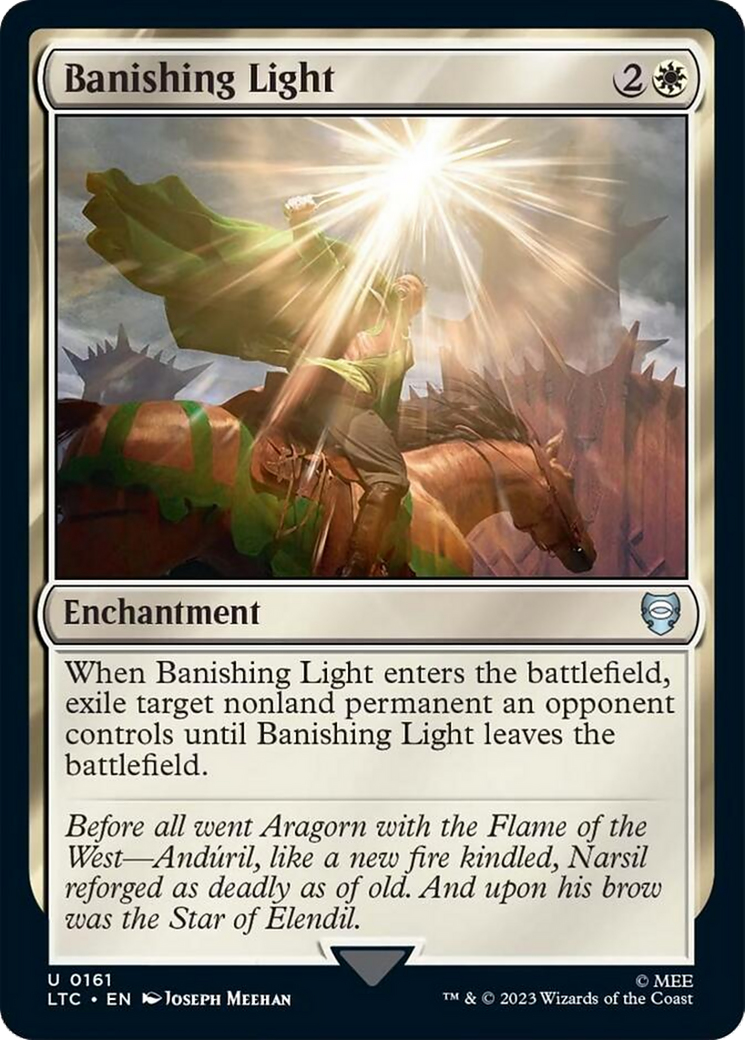 Banishing Light [The Lord of the Rings: Tales of Middle-Earth Commander] | Card Merchant Takapuna