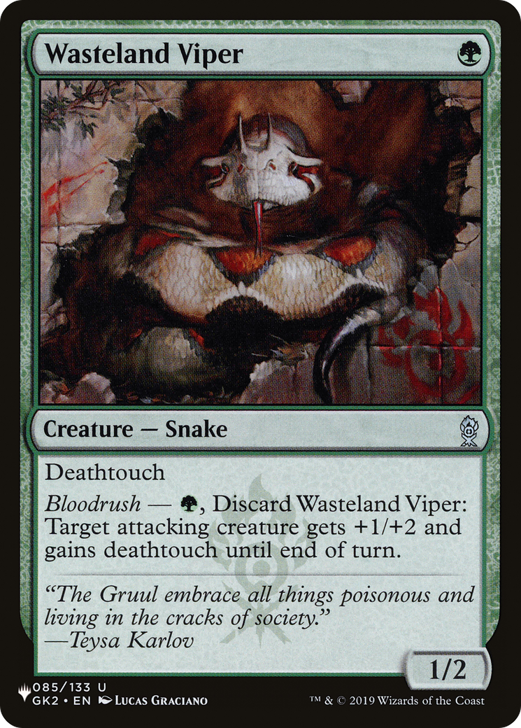 Wasteland Viper [The List Reprints] | Card Merchant Takapuna