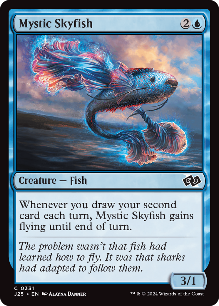 Mystic Skyfish [Foundations Jumpstart] | Card Merchant Takapuna