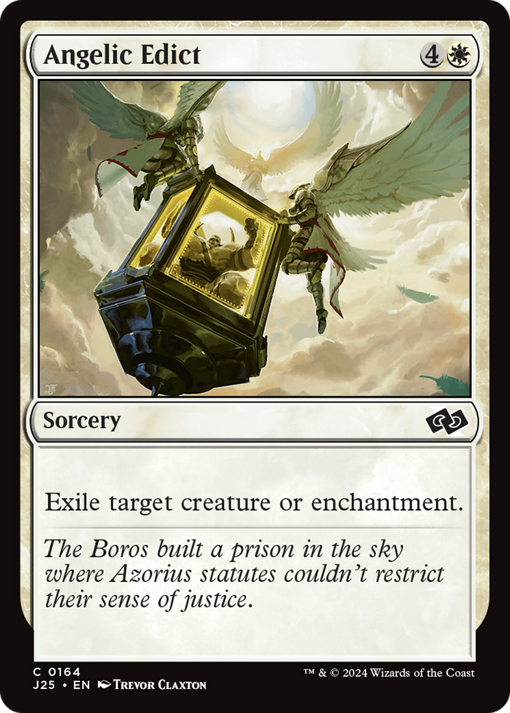 Angelic Edict [Foundations Jumpstart] | Card Merchant Takapuna