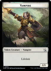 Elemental (9) // Vampire Double-Sided Token [March of the Machine Tokens] | Card Merchant Takapuna