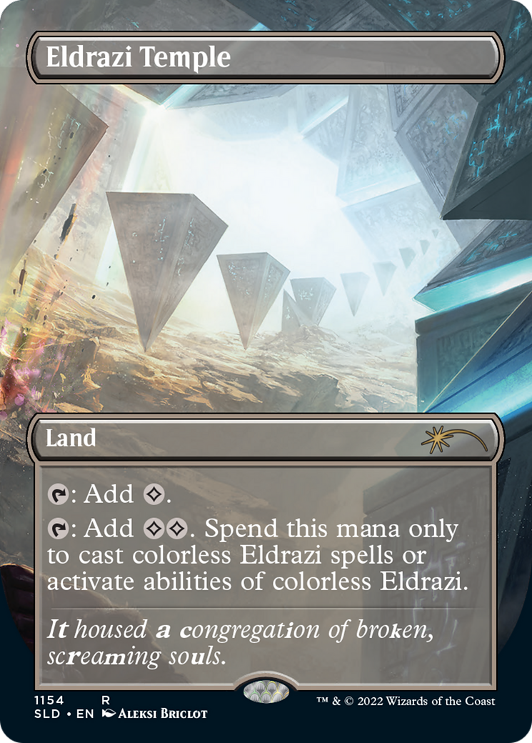 Eldrazi Temple (Borderless) [Secret Lair Drop Series] | Card Merchant Takapuna