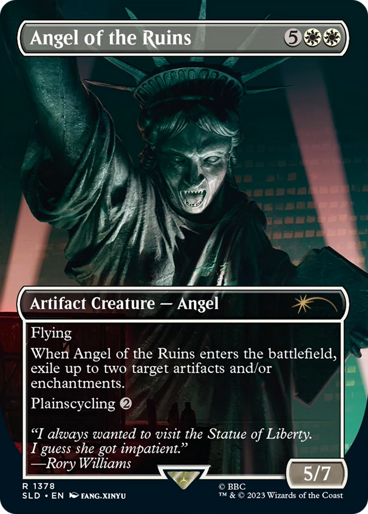 Angel of the Ruins (1378) [Secret Lair Drop Series] | Card Merchant Takapuna