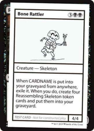 Bone Rattler (2021 Edition) [Mystery Booster Playtest Cards] | Card Merchant Takapuna