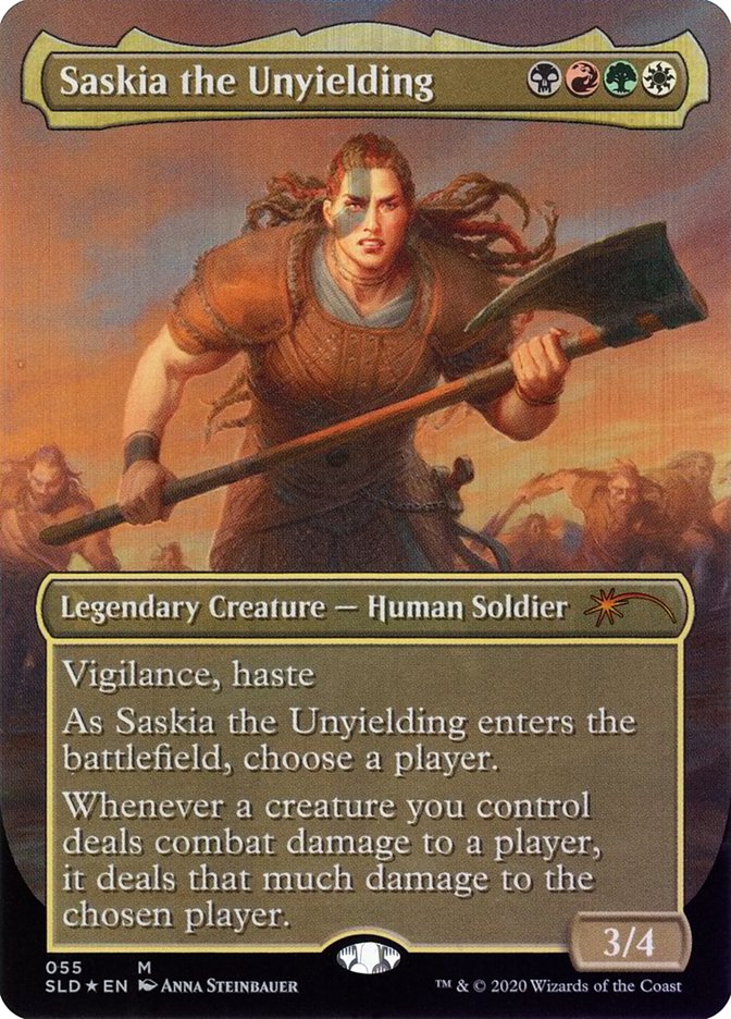 Saskia the Unyielding [Secret Lair Drop Series] | Card Merchant Takapuna