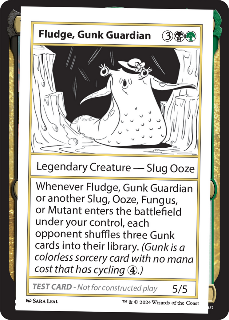 Fludge, Gunk Guardian [Mystery Booster 2 Playtest Cards] | Card Merchant Takapuna