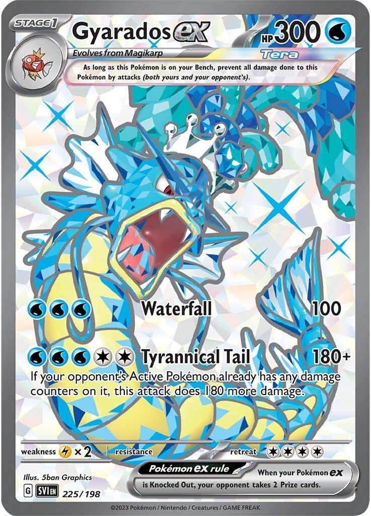 Gyarados ex (225/198) [Scarlet & Violet: Base Set] | Card Merchant Takapuna