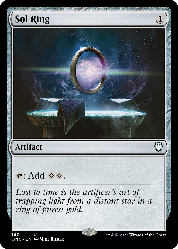 Sol Ring [Phyrexia: All Will Be One Commander] | Card Merchant Takapuna